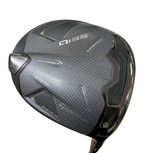 【中古】 テーラーメイド Qi35 MAX 10.5° ドライバー DR 純正特注シャフト (フレックスS) メンズ 男性用 右利き 右用 Cランク ゴルフクラブ