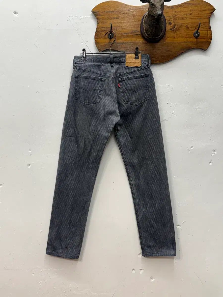 29) 80年代 USA Levis 501 ヒッコリーストライプ