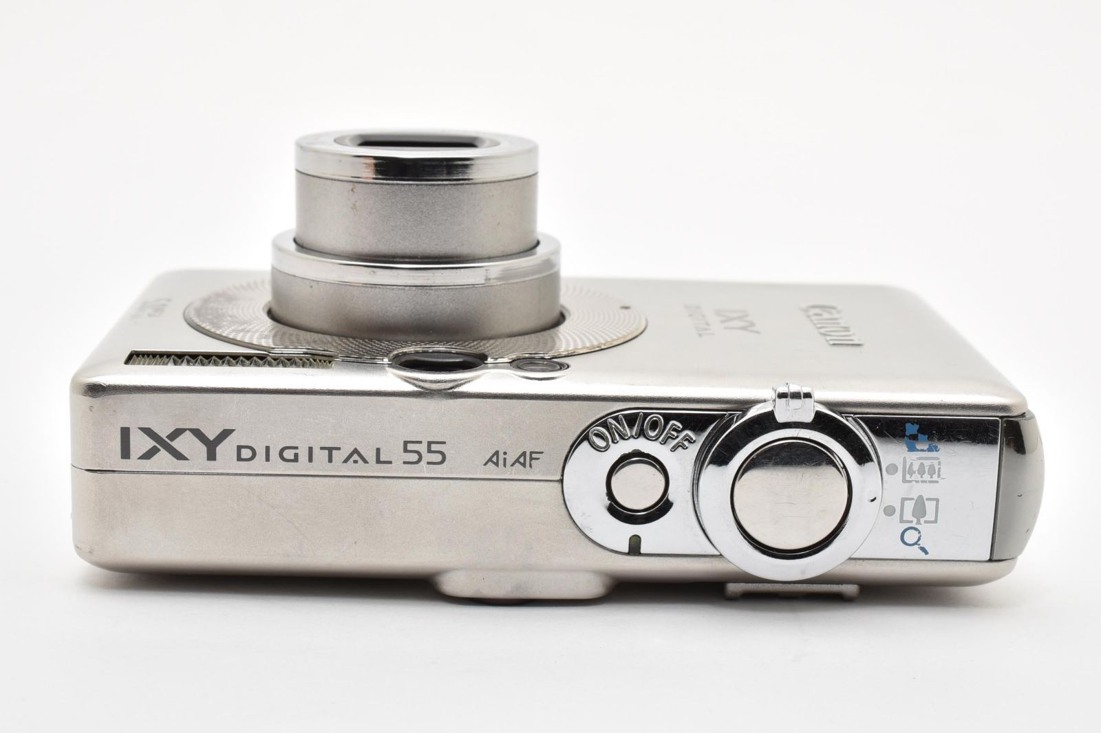 【超美品】Canon IXY カメラ 付属品全てあり　動作確認済み キヤノン CANON IXY DIGITAL 55 シルバー PC1150 #4989W0597 - メルカリ