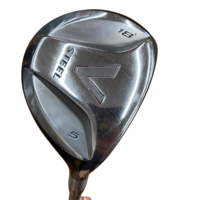 【中古】 テーラーメイド V STEEL 18° フェアウェイウッド FW M.A.S.2 PLUS (フレックスS) メンズ 男性用 右利き 右用 Cランク ゴルフクラブ