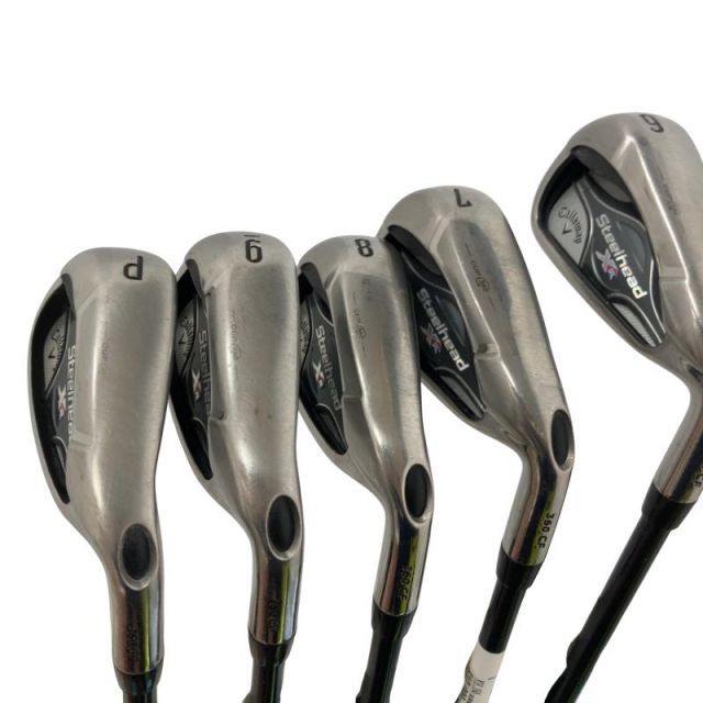 【中古】 キャロウェイ STEELHEAD XR 6S アイアンセット IR XR(STEELHEAD) (フレックスR) メンズ 男性用 右利き 右用 Cランク ゴルフクラブ