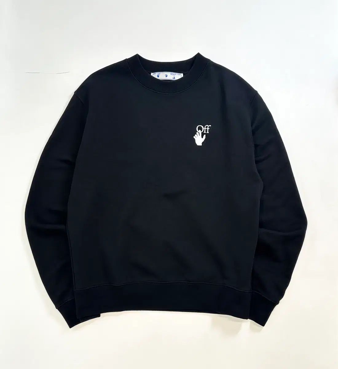 オフホワイト Off white ディグレイドアロー スウェット(L)QRタブ