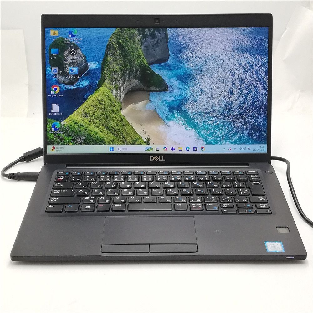 激安 中古美品 Wi-Fi有 デル ノートパソコン DELL 7390 Core i5 8250U