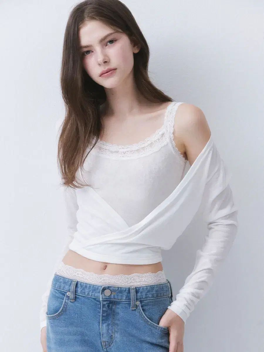 (新品) ダーティス thetis AIRY 3 LAYER LACE WRAP