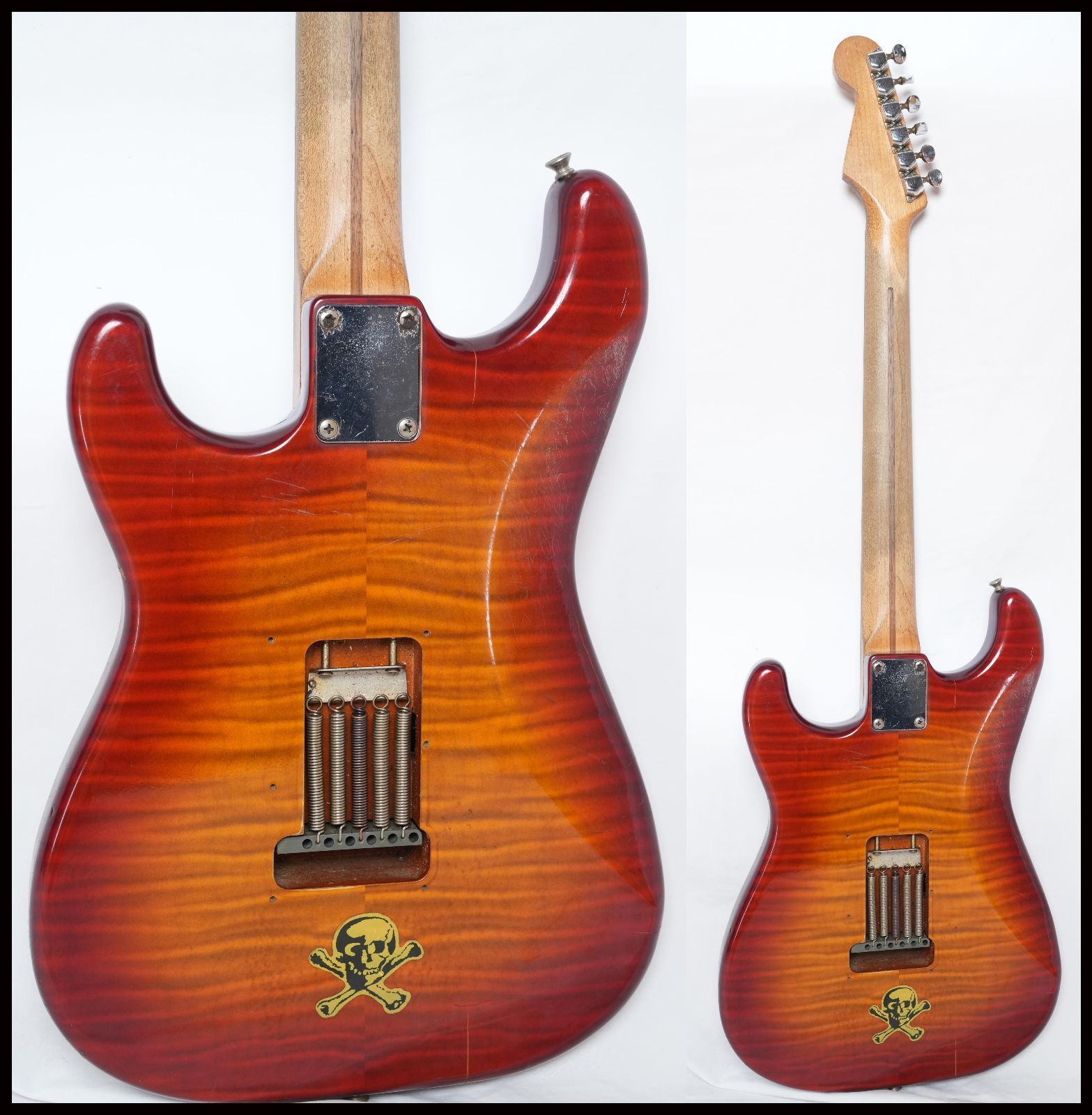☆Squier by Fender SST-39 FAS 難有り フレイムグレイン ストラト