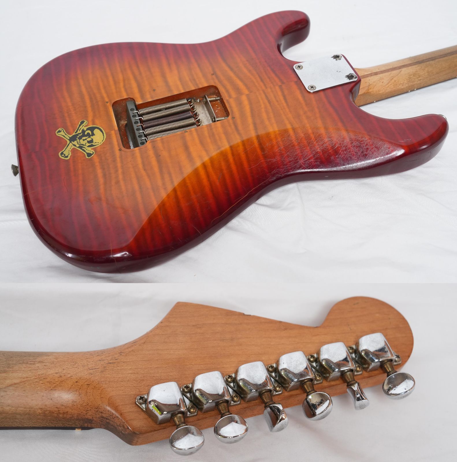 ☆Squier by Fender SST-39 FAS 難有り フレイムグレイン ストラト