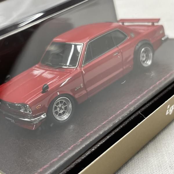 中古】1/64 ｲｸﾞﾆｯｼｮﾝﾓﾃﾞﾙ Nissan Skyline 2000 GT-R (KPGC10) Red[91