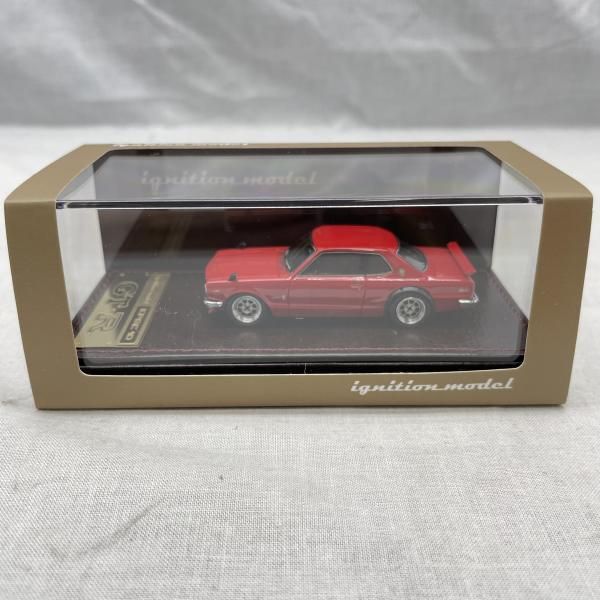 中古】1/64 ｲｸﾞﾆｯｼｮﾝﾓﾃﾞﾙ Nissan Skyline 2000 GT-R (KPGC10) Red[91