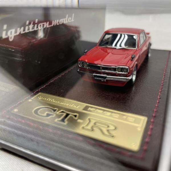 中古】1/64 ｲｸﾞﾆｯｼｮﾝﾓﾃﾞﾙ Nissan Skyline 2000 GT-R (KPGC10) Red[91
