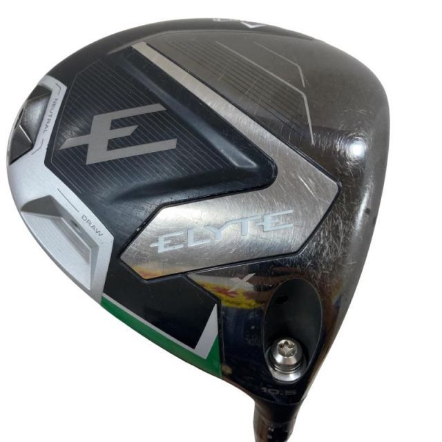 【中古】 キャロウェイ ELYTE X 10.5° ドライバー DR VENTUS GREEN 50 for CW(ELYTE DR) (フレックスSR) メンズ 男性用 右利き 右用 Cランク ゴルフクラブ