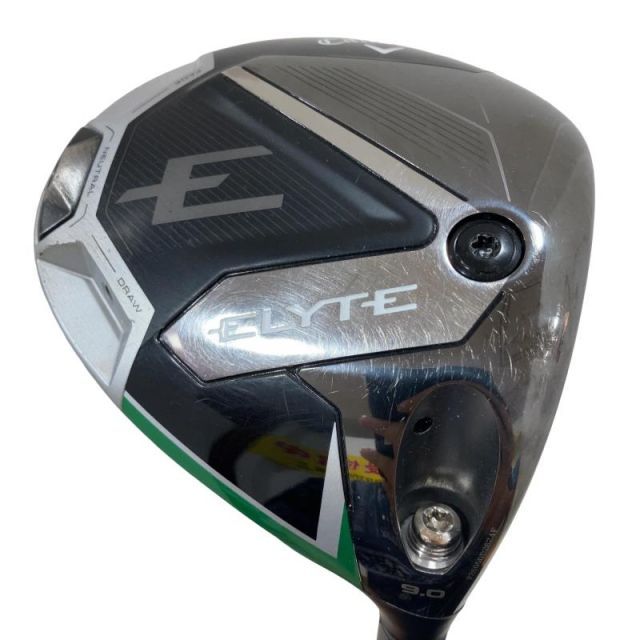 【中古】 キャロウェイ ELYTE 9° ドライバー DR TENSEI GREEN 60 for CW(ELYTE DR) (フレックスS) メンズ 男性用 右利き 右用 Cランク ゴルフクラブ
