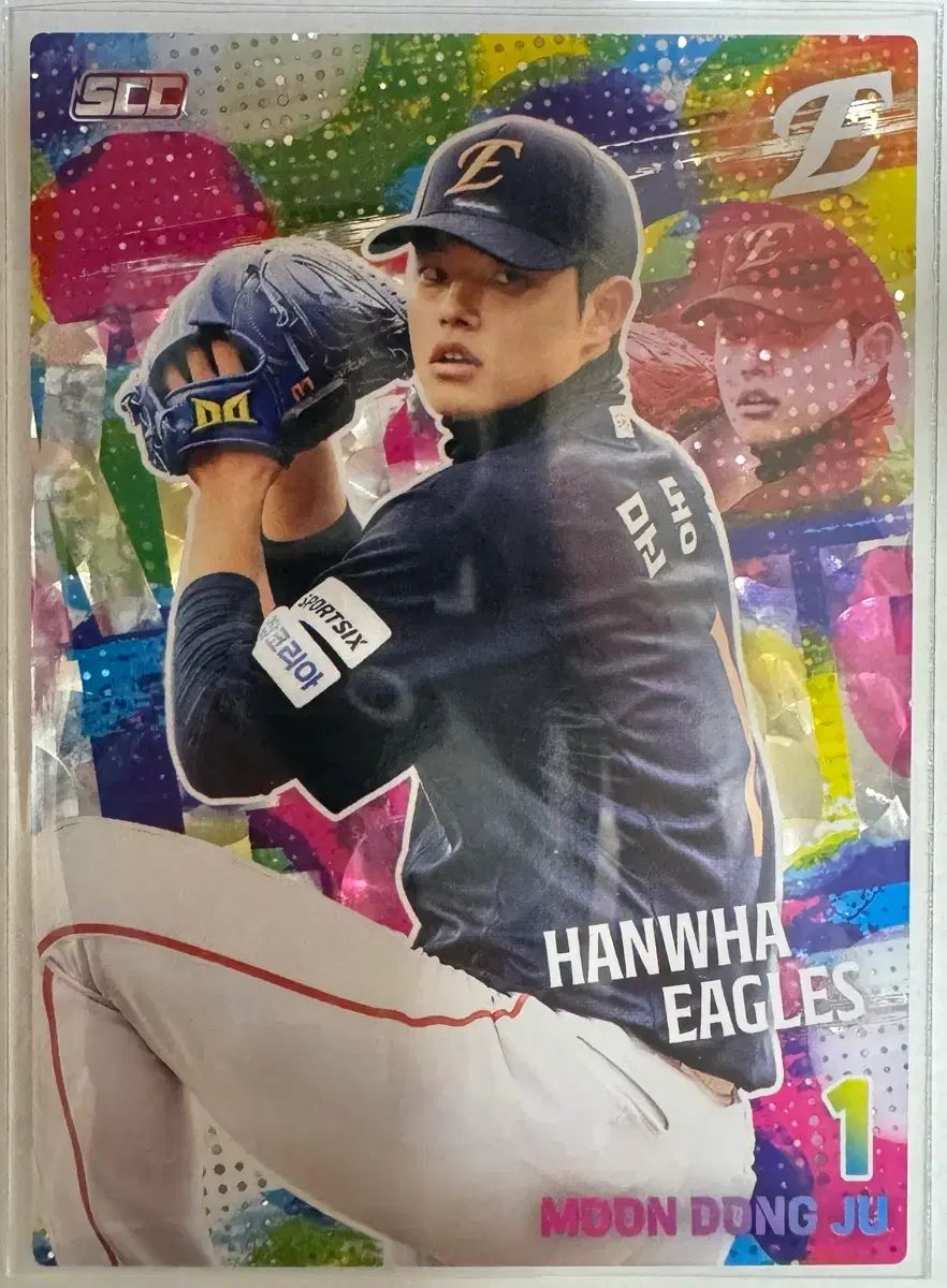 SCC 2026 KBO Hanwhae Eagles(ハンファ・イーグルス) 文 棟柱（ムン・ドンジュ） ホール パラレル カード