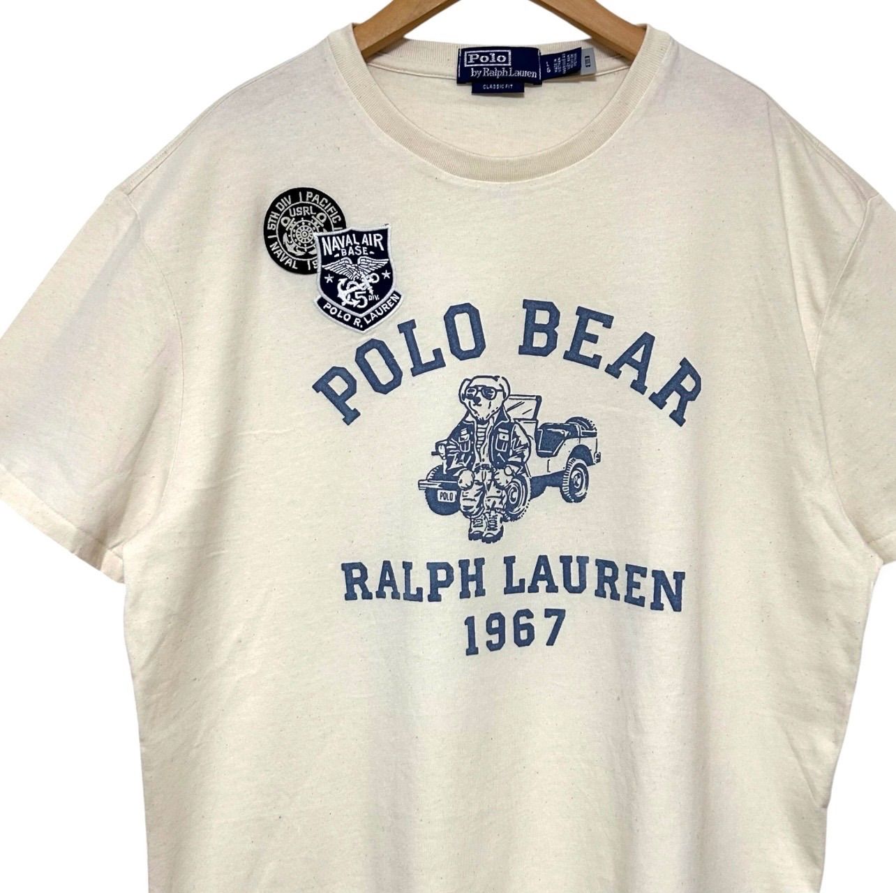 現行タグ POLO RALPH LAUREN ポロラルフローレン ポロベア ワッペン 半袖 Tシャツ