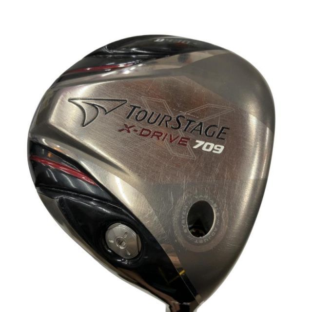 【中古】 ブリヂストン TOURSTAGE X-DRIVE 709 D430 9.5° ドライバー DR 純正特注シャフト (フレックスS) メンズ 男性用 右利き 右用 Cランク ゴルフクラブ