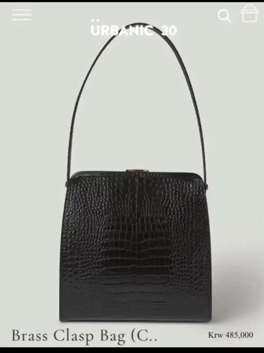Urbanic30 クラスプ バッグ urbanic30 brass clasp bag