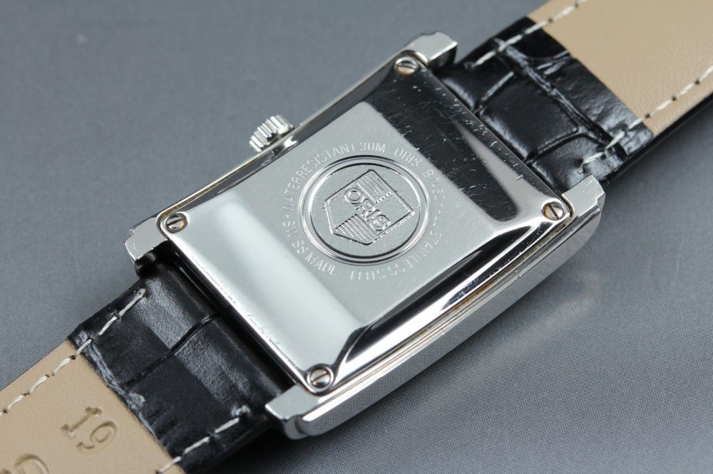 稼働品】ORIS レクタンギュラー・ポインターデイト B7460 自動巻き