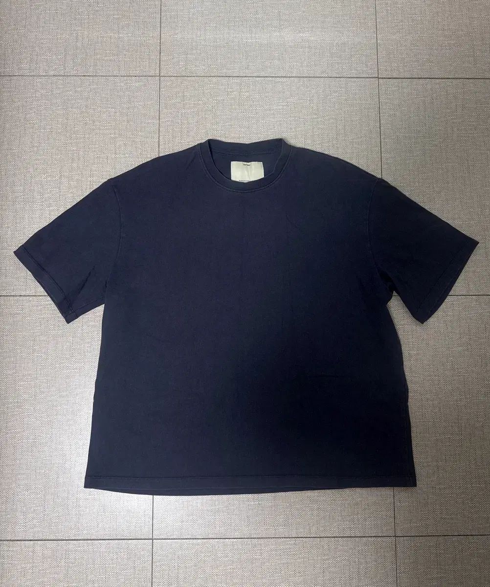 ポッタリー パイナップル コットン 半袖 コンフォート Tシャツ ダークネイビー 1
