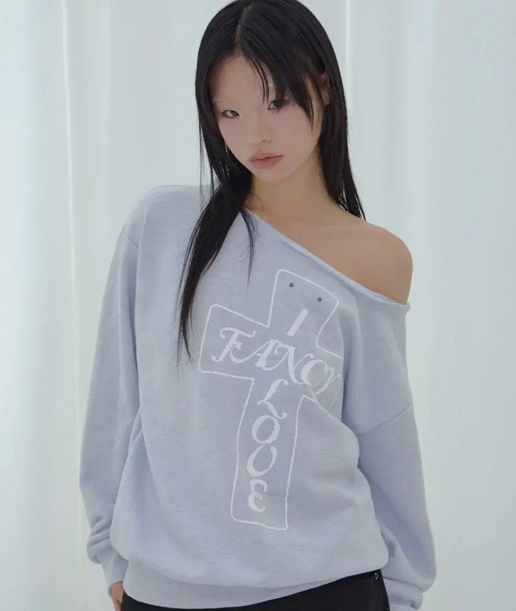 ファンシークラブ プロス オフショルダー スウェットシャツ スウェット 4,483円
