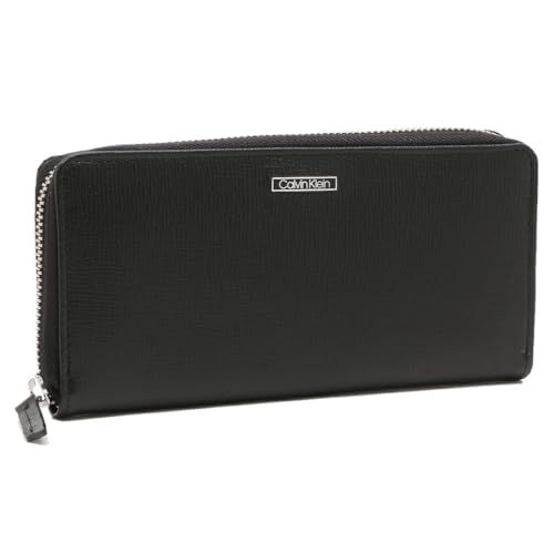 [カルバンクライン] 長財布 ラウンドファスナー ブラック メンズ CALVIN KLEIN 31CK190006 001 [並行輸入品]pms f19a1b1f