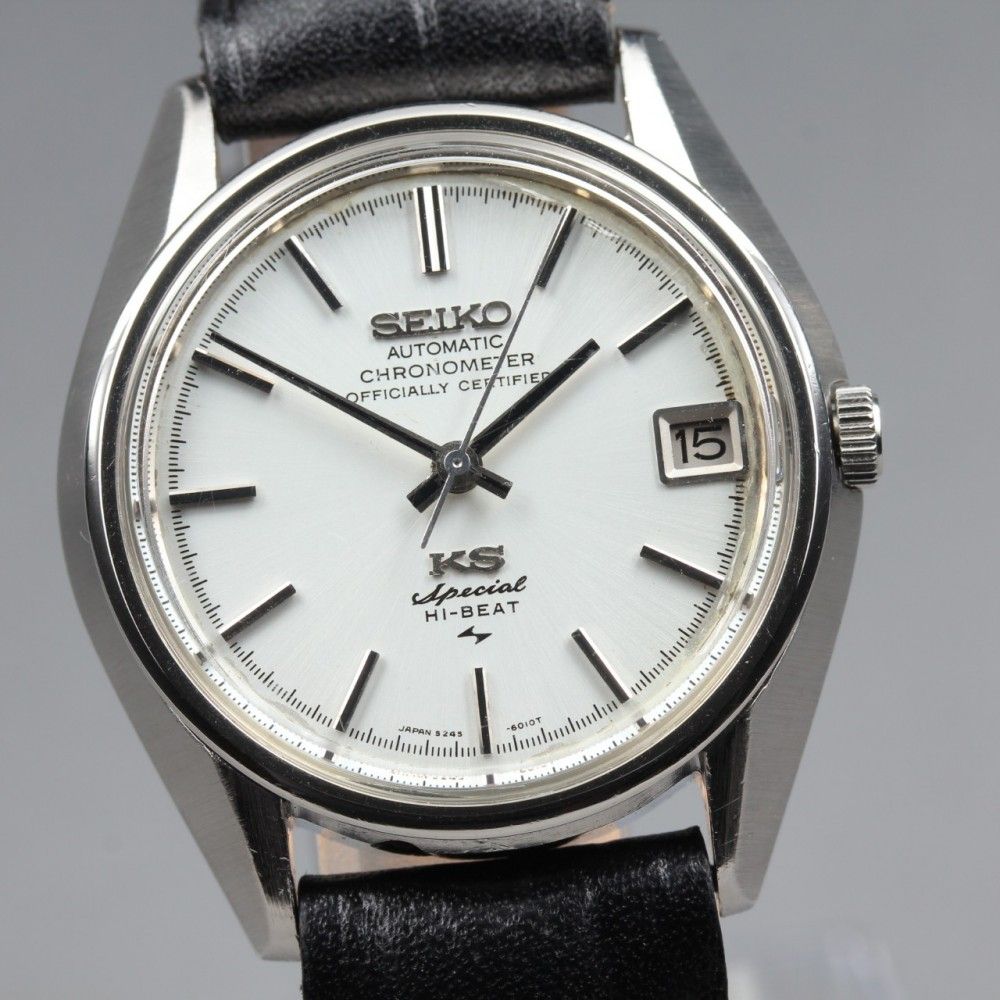稼働品】SEIKO キングセイコー スペシャル 5245-6010 デイト 自動巻き 