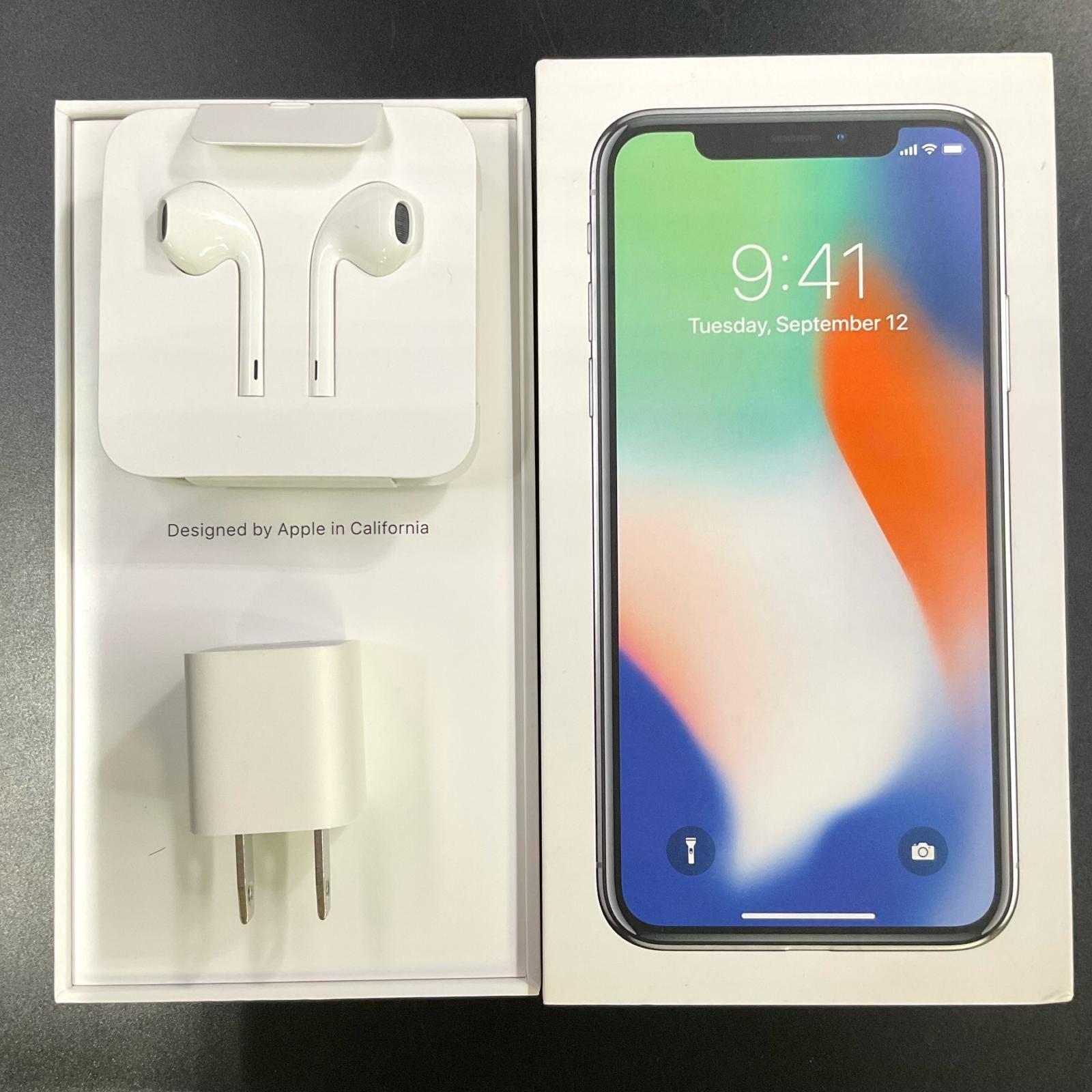 iPhone X 256GB シルバー【動作確認済】71% - メルカリ