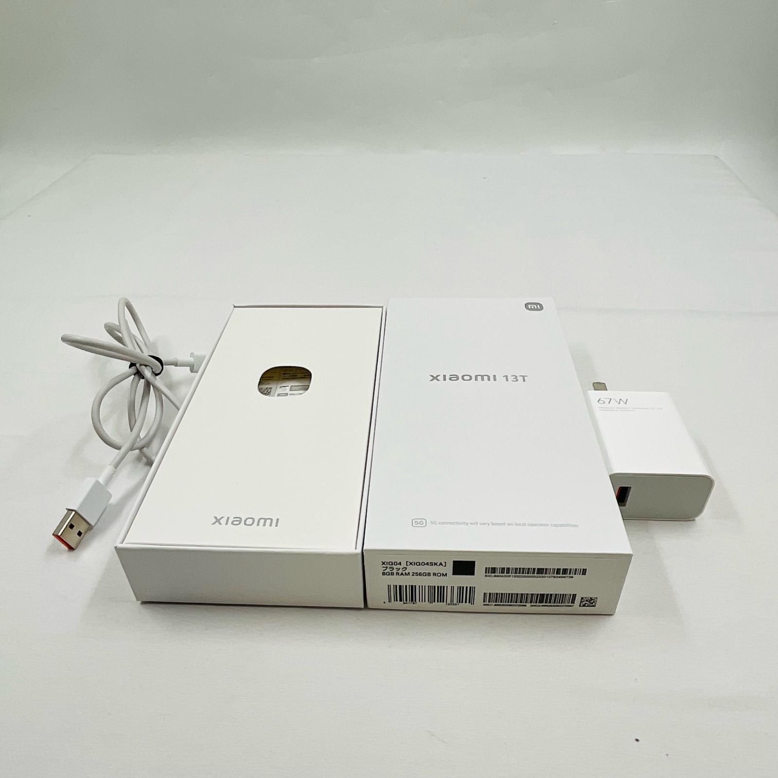 Xiaomi 13T 256GB ブラック au XIG04 白ロム - メルカリ