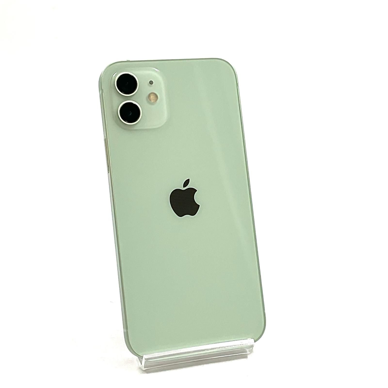 【全額返金保証】【最速発送】 iPhone 12 128GB グリーン docomo 白ロム 動作確認済 76%