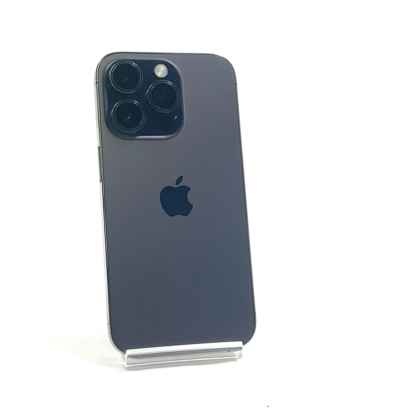 【全額返金保証】【最速発送】 iPhone 14 Pro 128GB ディープパープル au 白ロム 動作確認済 86%