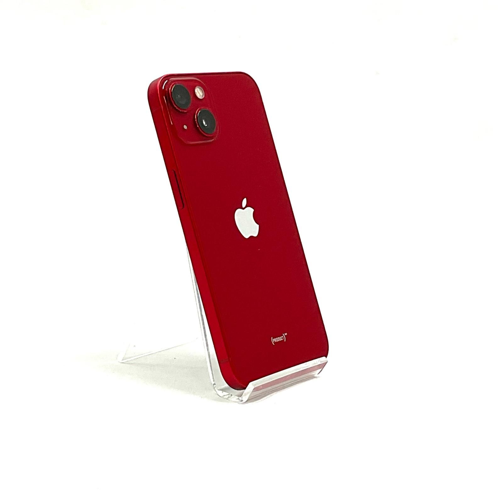 【最速発送】 13 128GB (PRODUCT)RED docomo SIMフリー 白ロム【難有】 77%