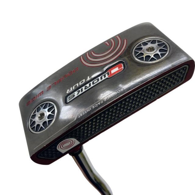 【中古】 オデッセイ O WORKS TOUR RED DOUBLE WIDE 34インチ パター PT スチール (フレックスその他) メンズ 男性用 右利き 右用 Cランク ゴルフクラブ