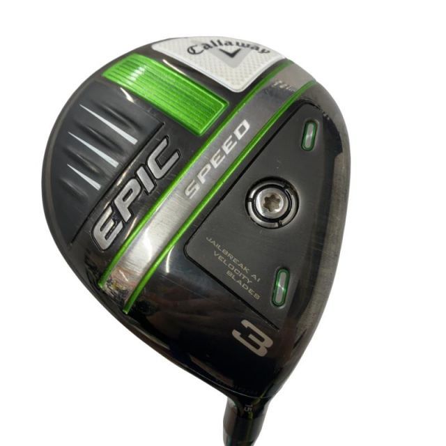 【中古】 キャロウェイ EPIC SPEED 3W フェアウェイウッド FW 純正特注シャフト (フレックスS) メンズ 男性用 右利き 右用 Cランク ゴルフクラブ