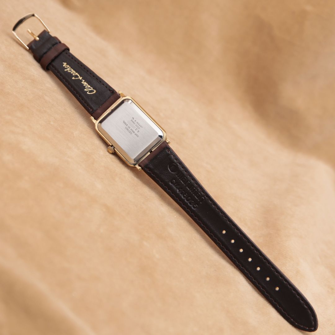 セイコー シャリオ 2220-3460 SEIKO Chariot ゴールド レクタン 角型