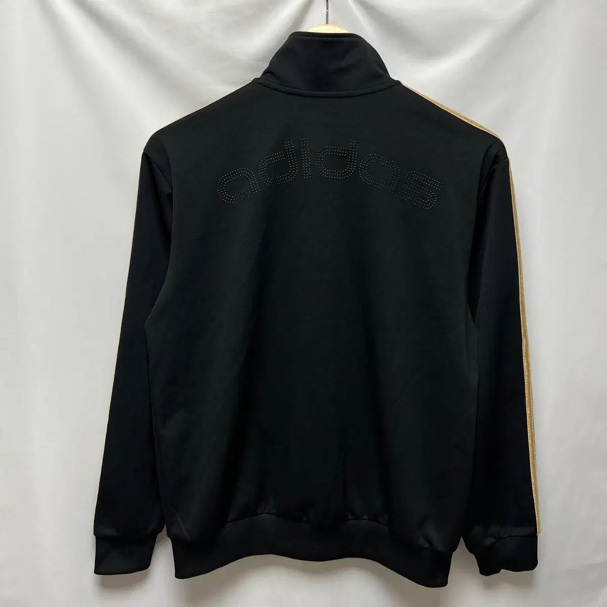 正規品/95 adidas 3本線 GOLD/BLACK ヨーロッパ トラックジャージ