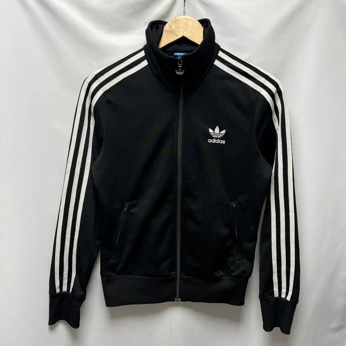 正規品/90 アディダス ファイヤーバード バックロゴ レディース ブラック トラックジャージ/ジャージ