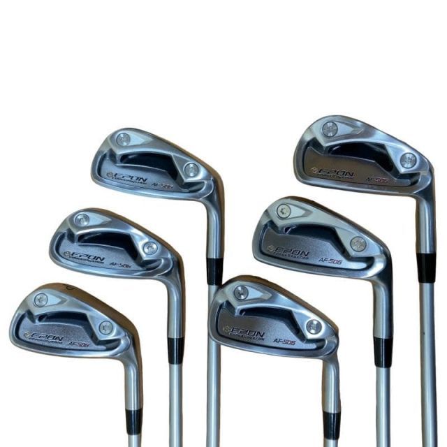 【中古】 エポンゴルフ株式会社 EPON AF-506 6S アイアンセット IR リシャフト (フレックスその他) メンズ 男性用 右利き 右用 Cランク ゴルフクラブ