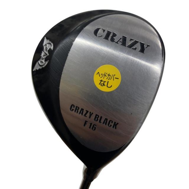 中古】 CRAZY CRAZY BLACK フェアウェイウッド F16 フェアウェイウッド