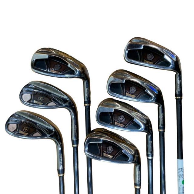 【中古】 マジェスティゴルフ(旧マルマン) MAJESTY Royal-LV 7S アイアンセット IR MAJESTY Royal-LV(アイアン) (フレックスR) メンズ 男性用 右利き 右用 Dランク ゴルフクラブ