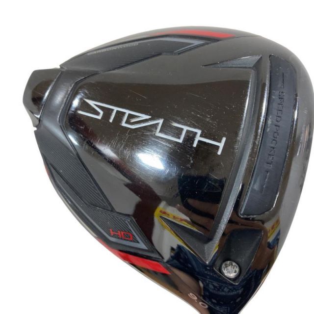 【中古】 テーラーメイド STEALTH HD 9° ドライバー DR TENSEI RED TM50(STEALTH DR) (フレックスS) メンズ 男性用 右利き 右用 Cランク ゴルフクラブ