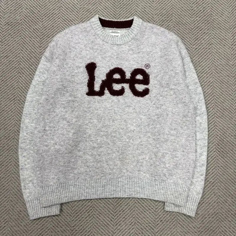 Lee ベーシック ビックロゴ ニット v3838
