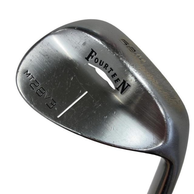 【中古】 フォーティーン MT-28 V3(メッキ仕上げ) 58°/12° ウェッジ WG Dynamic Gold (フレックスその他) メンズ 男性用 右利き 右用 Cランク ゴルフクラブ