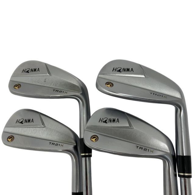 【中古】 本間ゴルフ TOUR WORLD TR21X 5S アイアンセット IR NS PRO 950GH neo (フレックスS) メンズ 男性用 右利き 右用 Cランク ゴルフクラブ