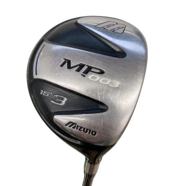 【中古】 ミズノ MP-003 3W(15°) フェアウェイウッド FW QUAD 7 BUTT STANDARD (フレックスS) メンズ 男性用 右利き 右用 Dランク ゴルフクラブ