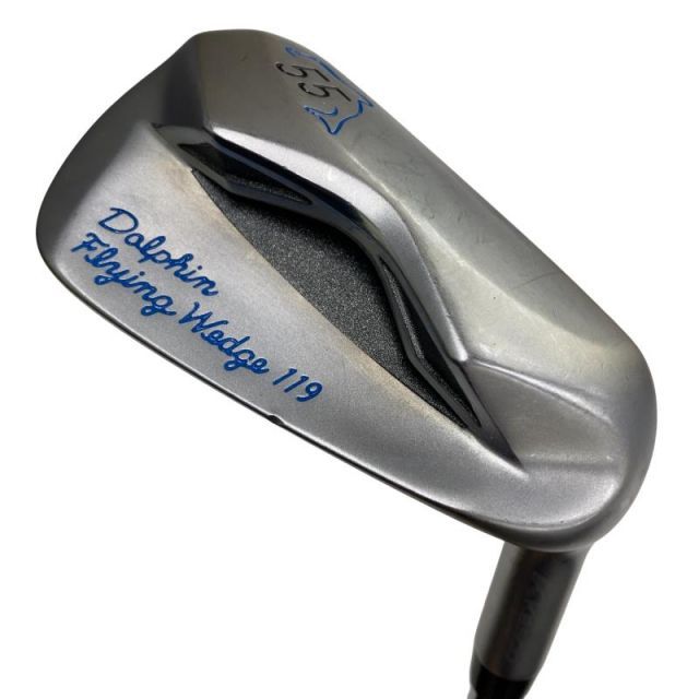 【中古】 キャスコ Dolphin Flying Wedge DFW-119 55° 34インチ(ジャンボグリップ) ウェッジ WG Dolphin オリジナルスチール (フレックスその他) メンズ 男性用 右利き 右用 Cランク ゴルフクラブ