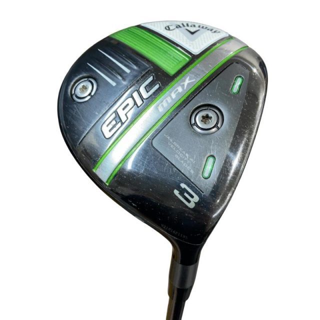 【中古】 キャロウェイ EPIC MAX 3W フェアウェイウッド FW Diamana 40 for CW(2021 EPIC FW) (フレックスSR) メンズ 男性用 右利き 右用 Cランク ゴルフクラブ