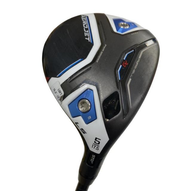 【中古】 コブラ cobra AEROJET LS 5W フェアウェイウッド FW Tour AD for Cobra(AEROJET FW) (フレックスS) メンズ 男性用 右利き 右用 Dランク ゴルフクラブ