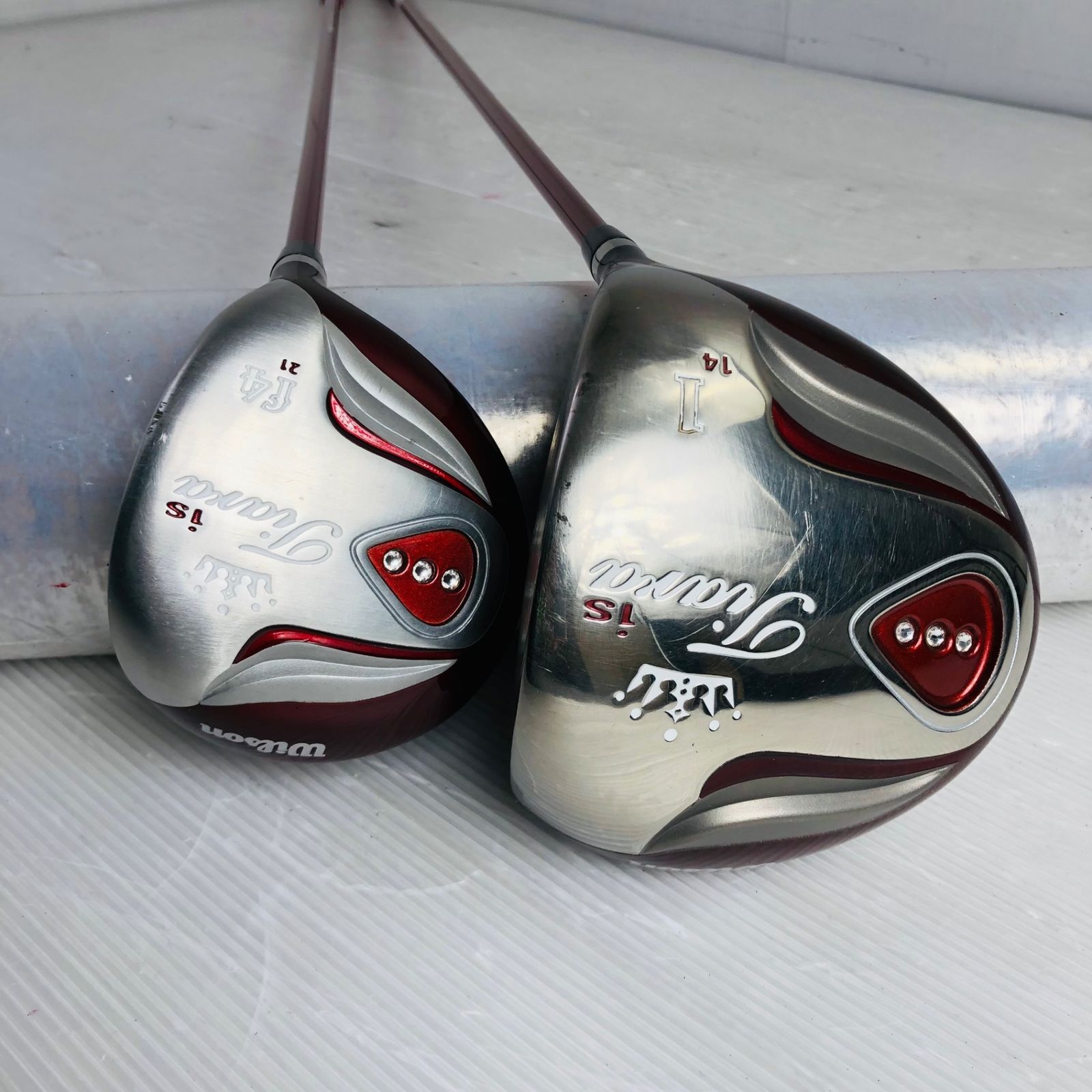 レディース Wilson ウィルソン Tiara is ティアラ ゴルフクラブセット
