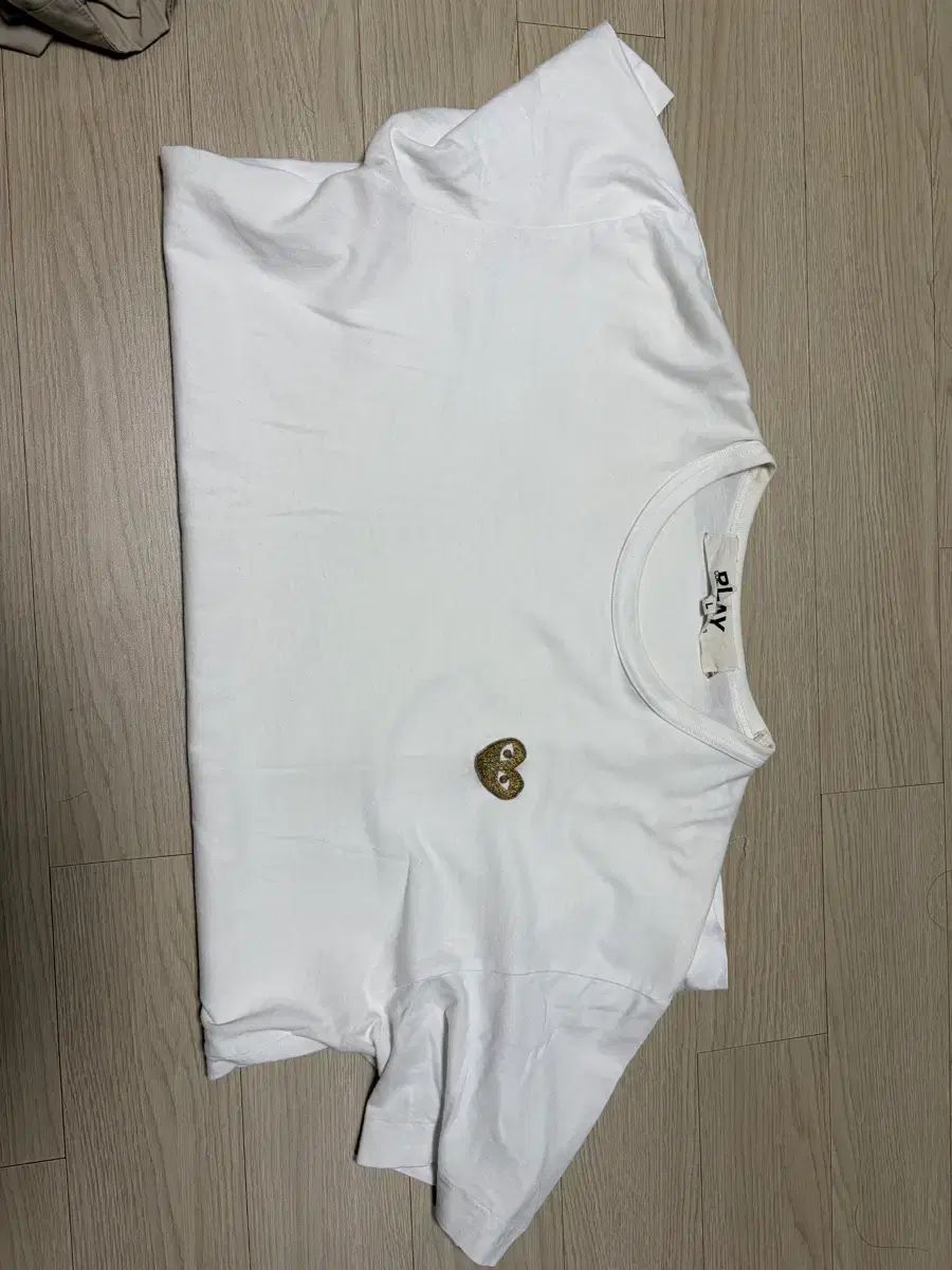コム・デ・ギャルソン COMME des GARCONS 꼼데 半袖 Tシャツ GOLD ワッペン 出品 100 L
