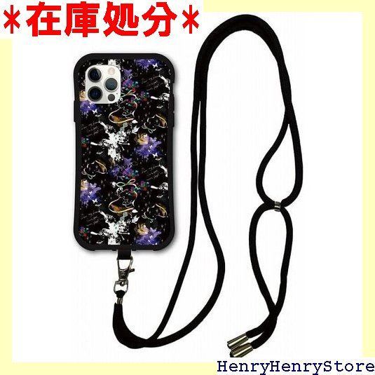 スマホショルダー付 iPhone16互換品 ケース i-coronケース スマホケース スカラー ScoLar デザイン アイフォン16互換品ケース 側面 保護 耐衝撃 スマホカバー ScoLar リボン シック ブラック 蝶 土星 2475 12,874円