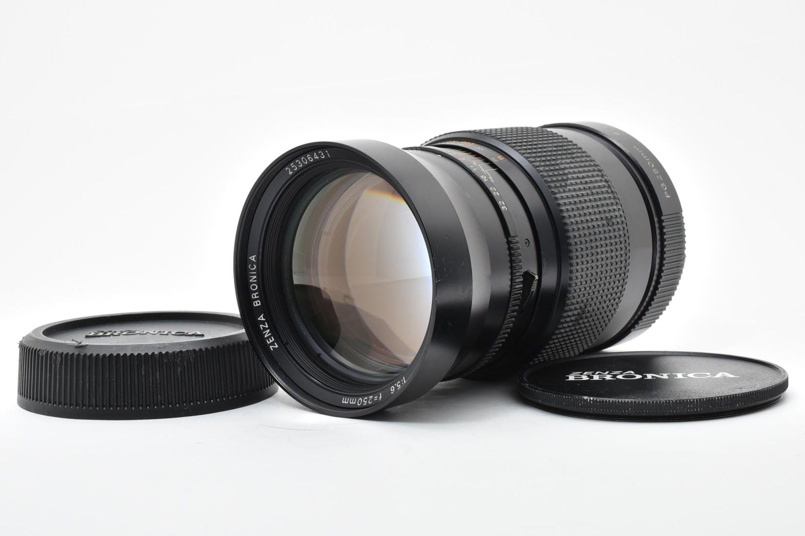 ★良品★ ゼンザブロニカ ZENZABRONICA ZENZANON-PG 250MM F5.6 中判レンズ ★ #8426