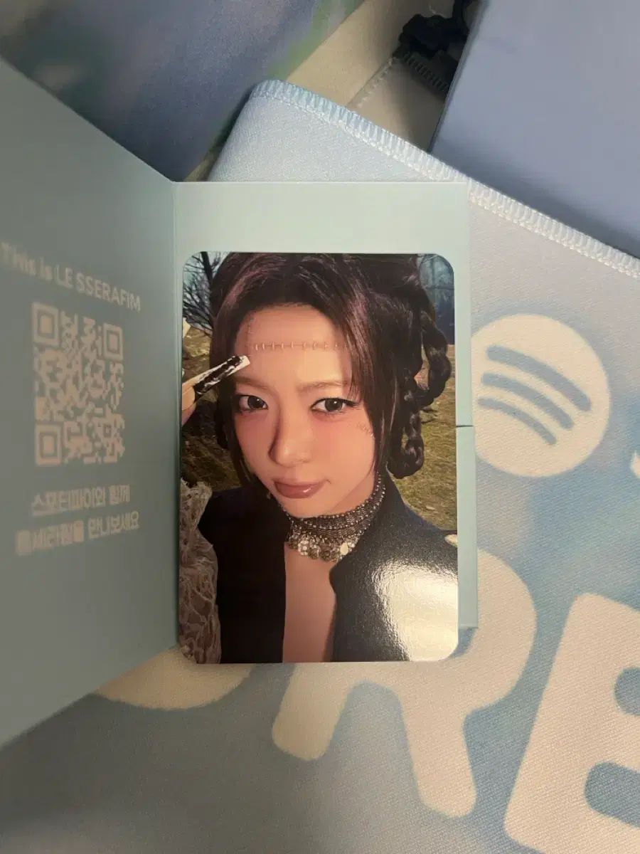 LE SSERAFIM（ルセラフィム） ホン・ウンチェ（HONG EUNCHAE） Spotify pureflow live トレカ